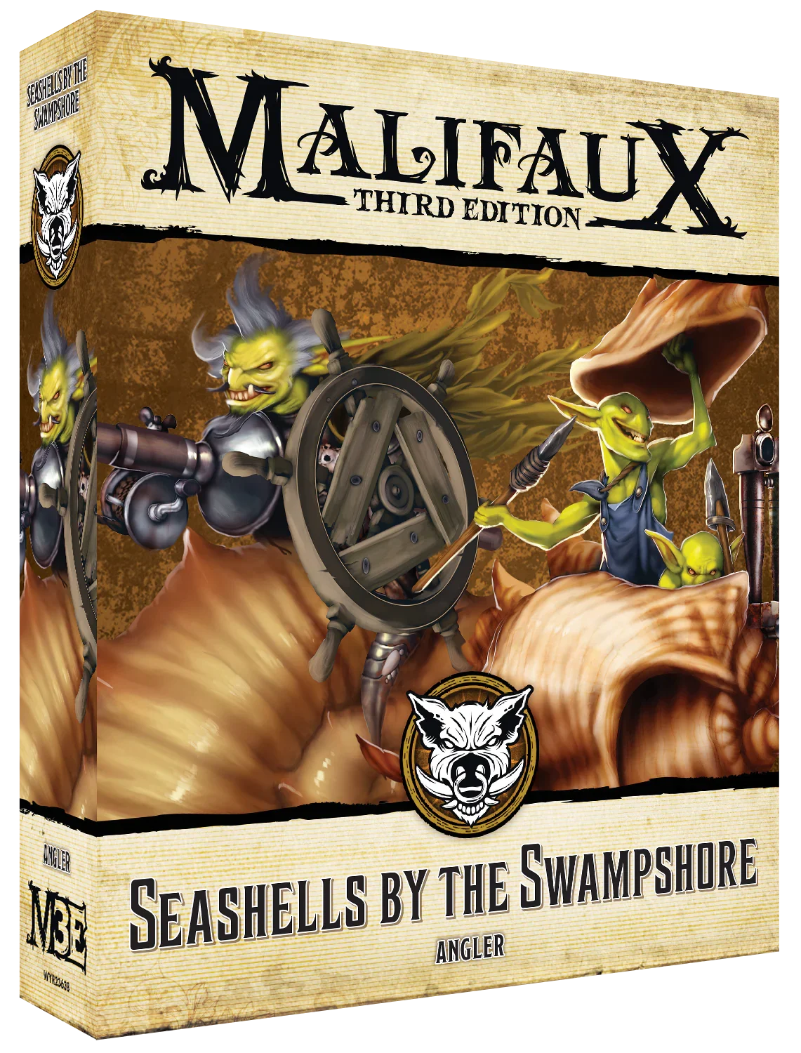 Malifaux (M3E) The Bayou “Seashells By The Swampshore”, 32 mm Scale Model Plastic Figure - Wyrd Games