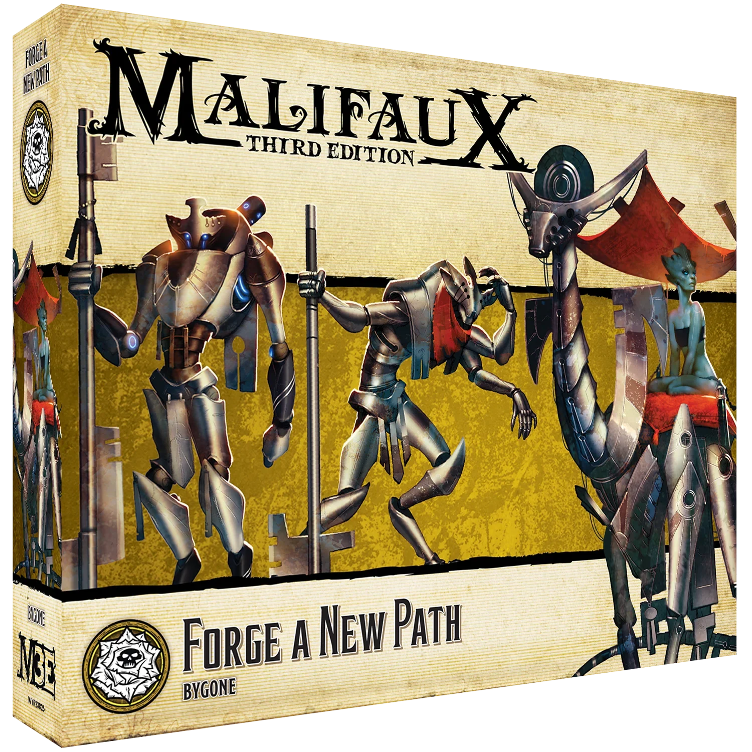 Malifaux (M3E) The Outcasts “Forge A New Path”, 32 mm Scale Model Plastic Figures - Wyrd Games