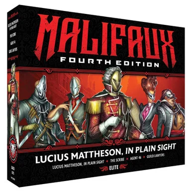 Malifaux 4E: Lucius Mattheson, In Plain Sight - Wyrd Miniatures