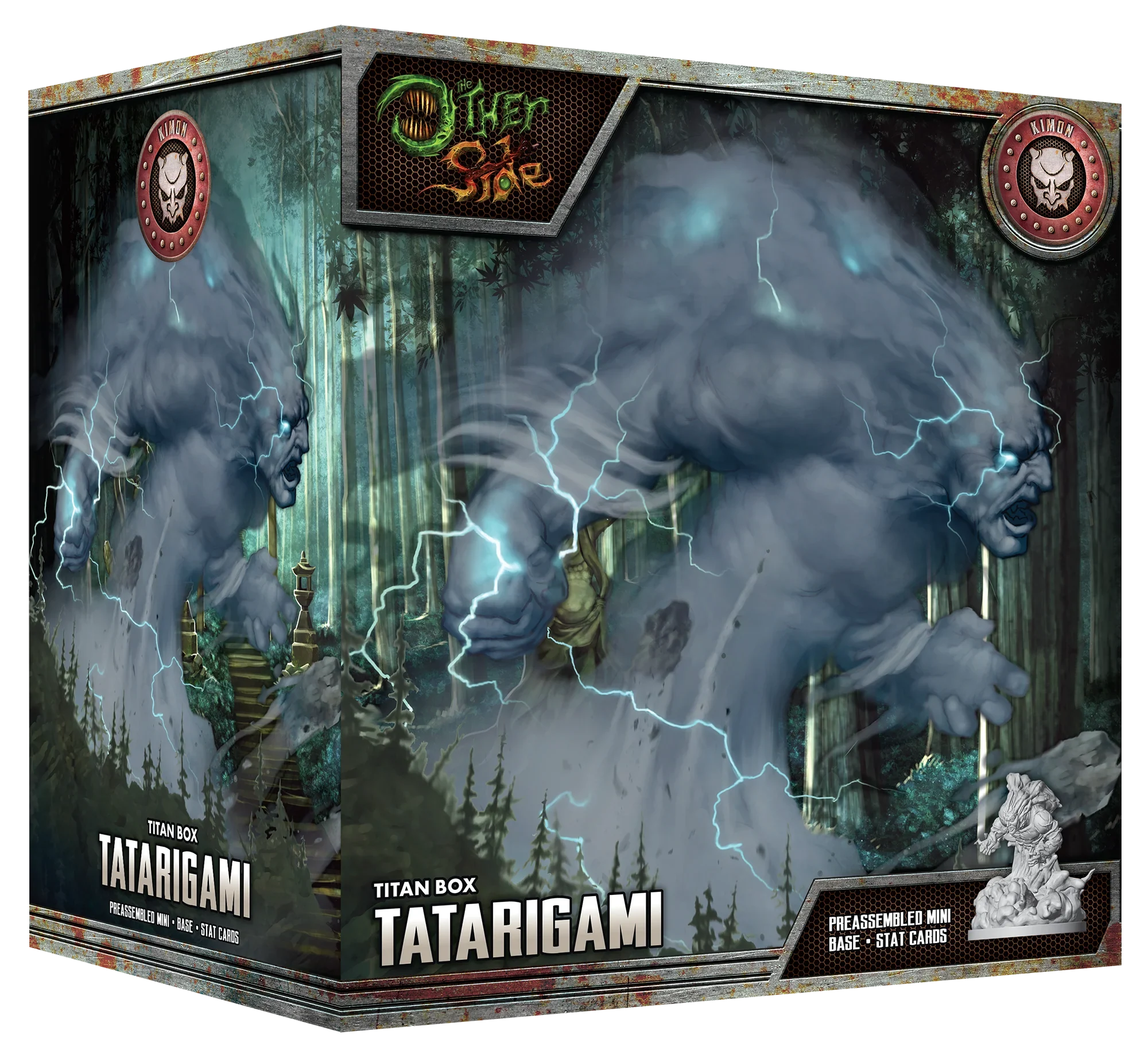 The Other Side - Kimon “Tatarigami” Titan Box, 32 mm Scale Model Plastic Figure