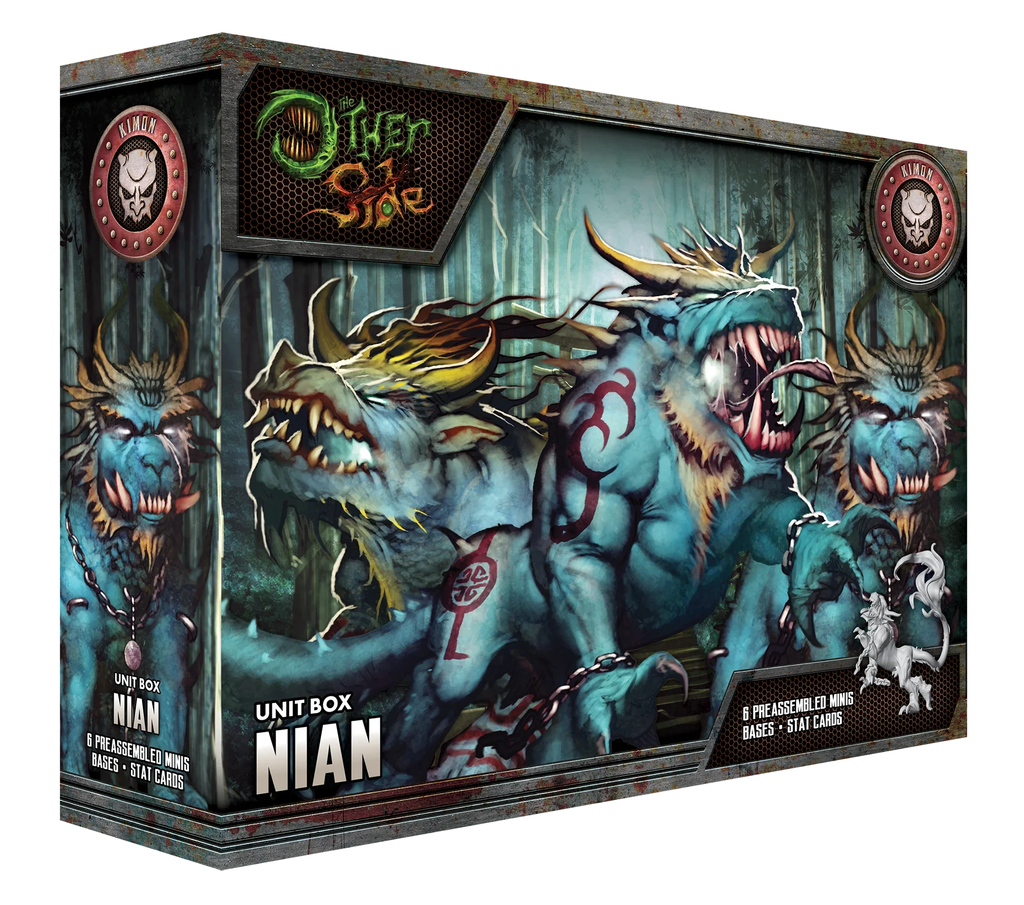 The Other Side - Kimon “Nian” Unit Box, 32 mm Scale Model Plastic Figures