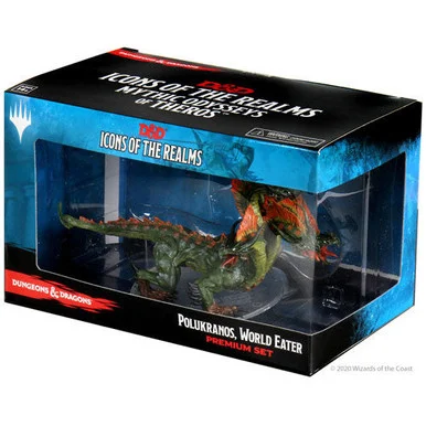 Wizkids 96006 Dungeons & Dragons Icons of the Realms: Mythic Odysseys of Theros - Polukranos Premium Figure