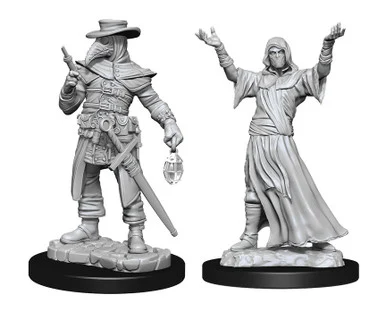 Wizkids 90338 Wizkids Deep Cuts: Plague Doctor & Cultist