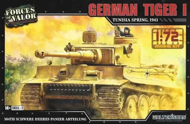 Forces of Valor 873001A German Tiger 1, 1/72