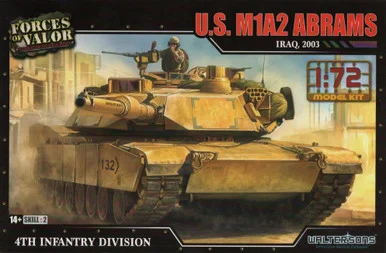 Forces of Valor 873005A US M1A2 Abrams, 1/72