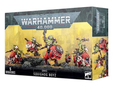 Warhammer 50-54 Warhammer 40,000: Orks: Squighog Boyz