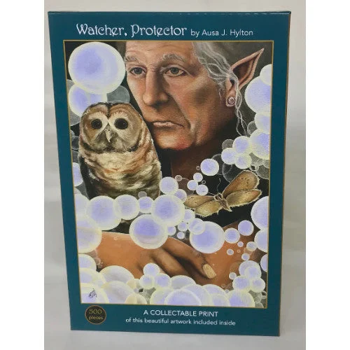 Watcher, Protector 500 Piece Puzzle - Art & Fable