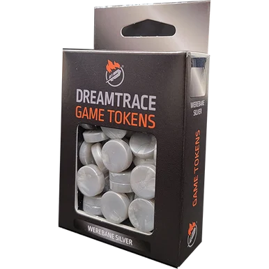 Ghost Galaxy DTTK18 Dreamtrace Game Tokens: Werebane Silver