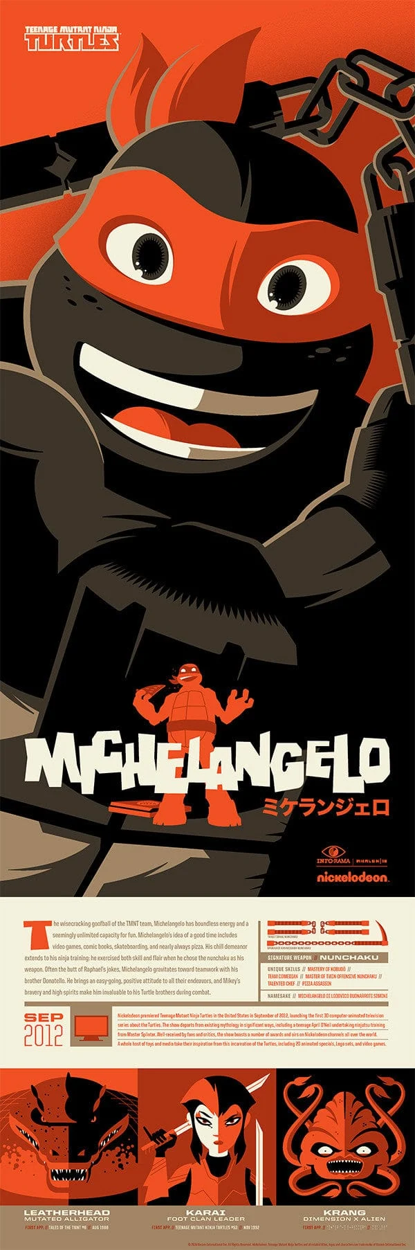 TMNT: Michelangelo - Tom Whalen