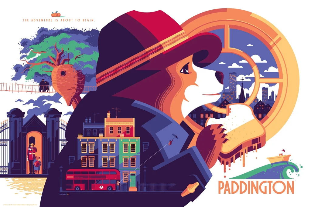 Paddington Poster - Tom Whalen