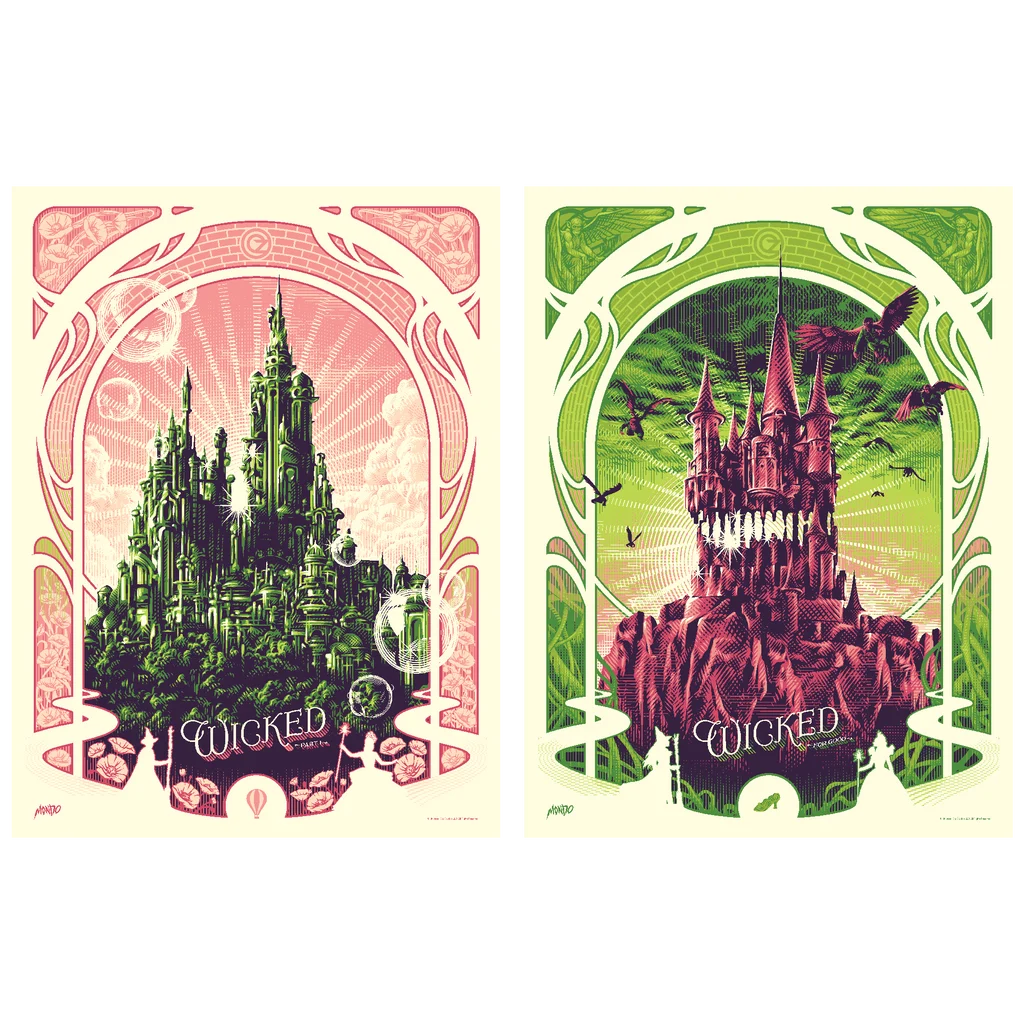 Wicked (Timed Edition) Poster Set - Tracie Ching