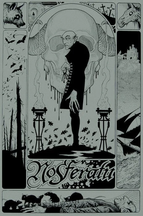 Nosferatu Key Line Only - William Stout