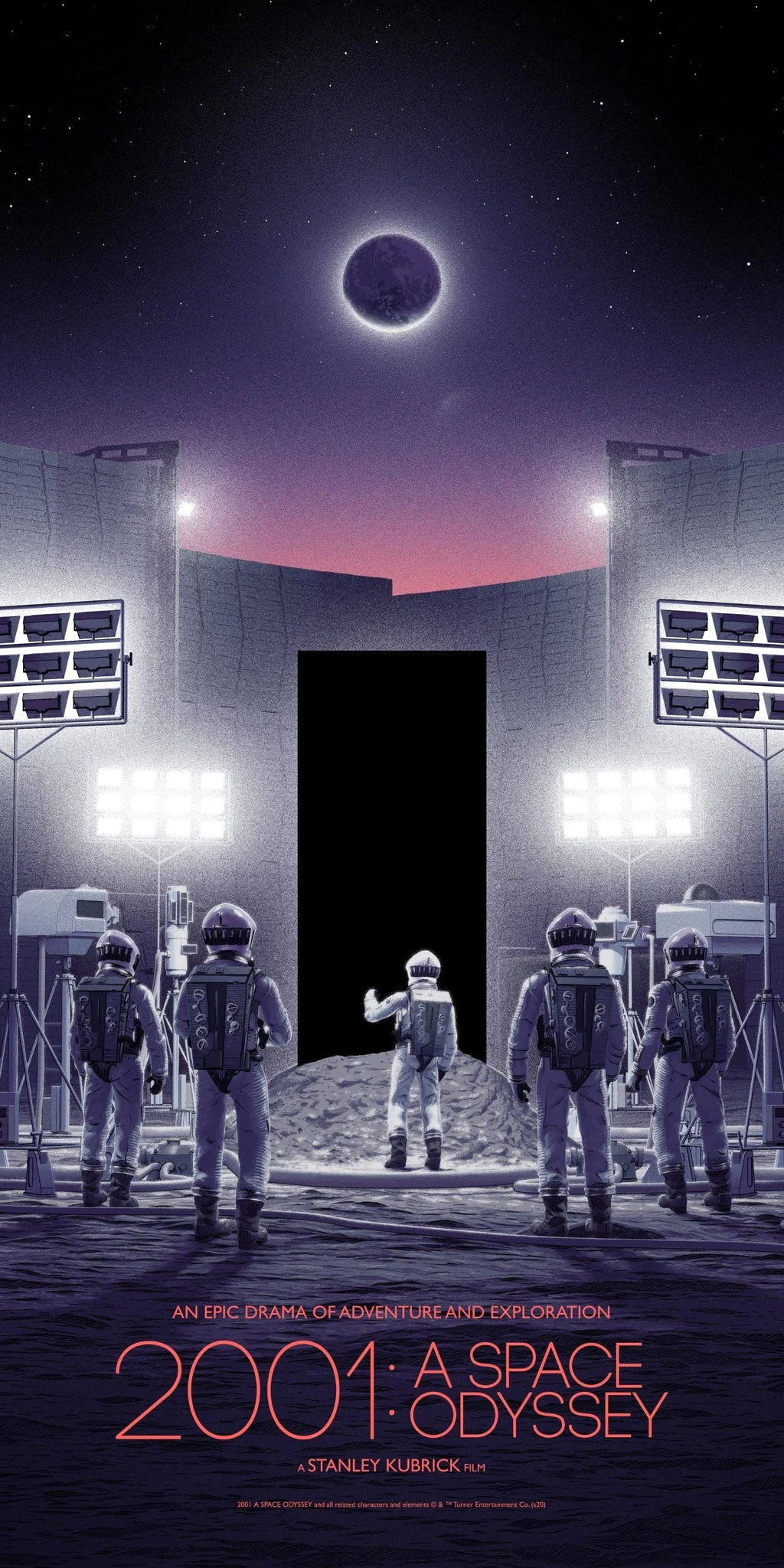 2001: A Space Odyssey (TMA-1) Poster