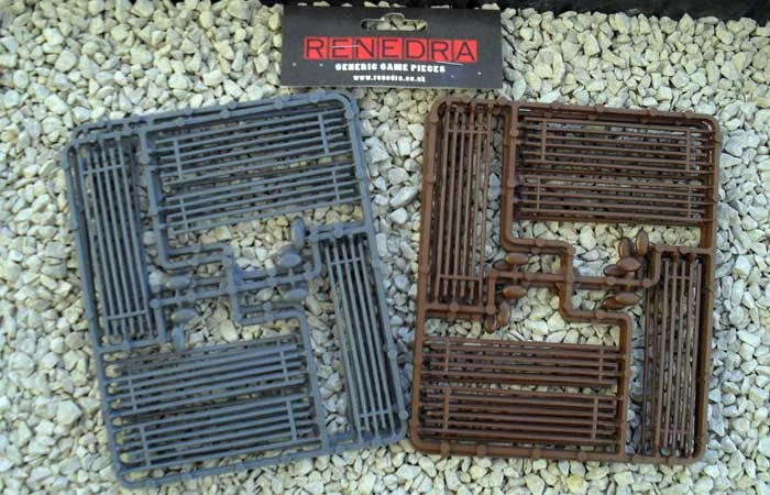 Worm Fencing 28mm Scale Scenery - Renedra Limited