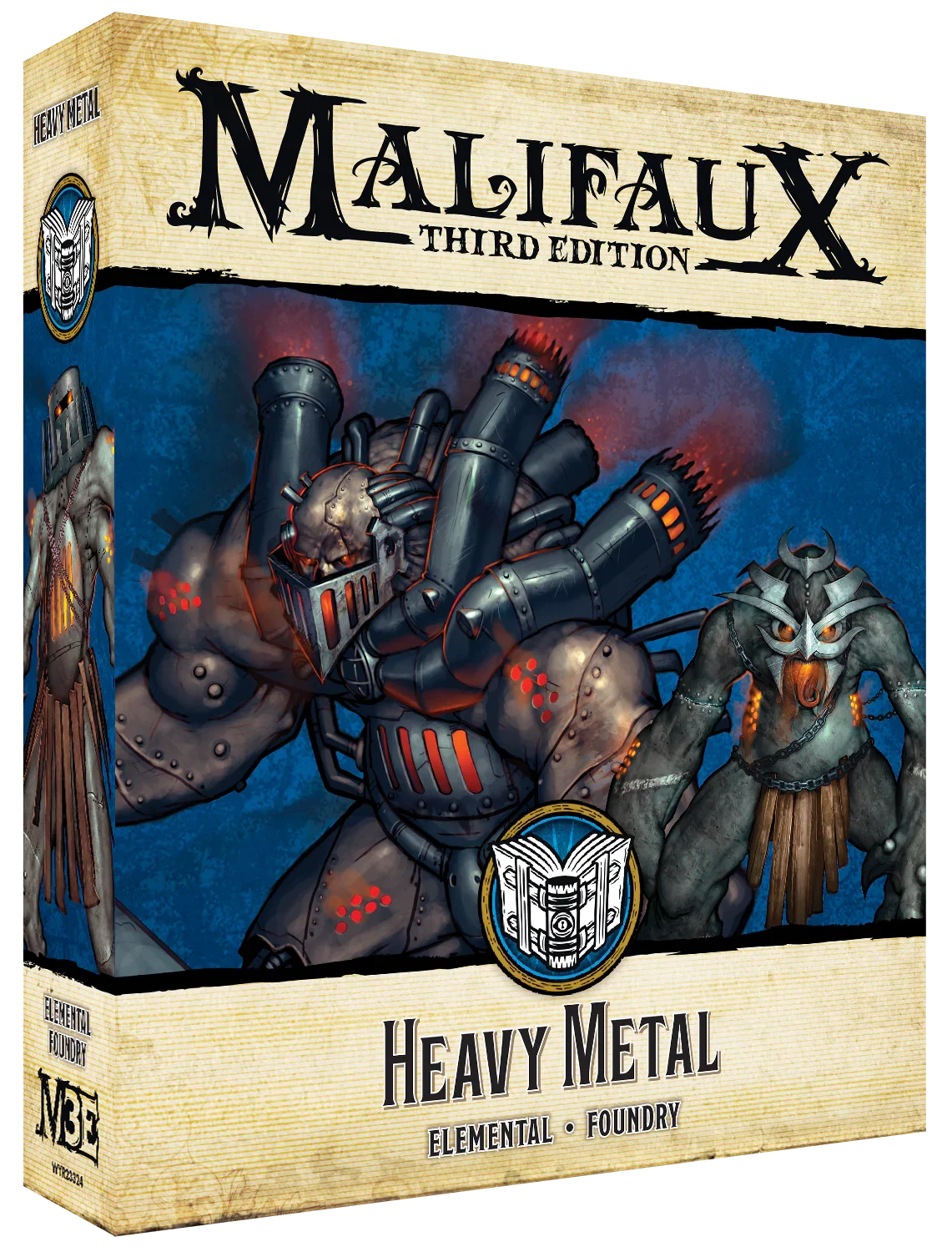 Malifaux (M3E) The Arcanists “Heavy Metal”, 32 mm Scale Model Plastic Figure - Wyrd Games