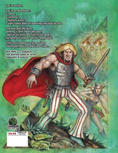 Goodman Games 5070T Dungeon Crawl Classics RPG: Core Rules - Softcover Edition