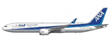 ANA - All Nippon Airways Boeing 777-9X Reg: JA071A XX40604X 1:400