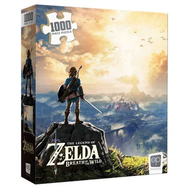 USAopoly PZ005-689 The Legend of Zelda: Breath of the Wild 1000 Piece Jigsaw Puzzle