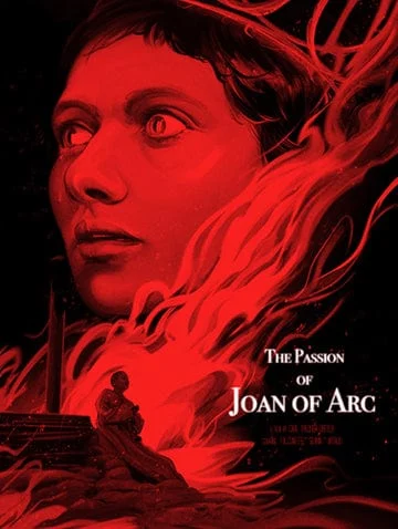 Black Dragon Press x Mondo #24: The Passion of Joan of Arc (US Variant) Poster - Zi Xu