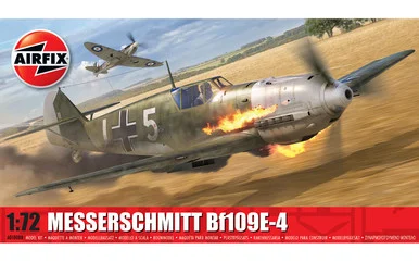 Airfix A01008B Messerschmitt Bf109E-4 1/72 Scale Model Kit
