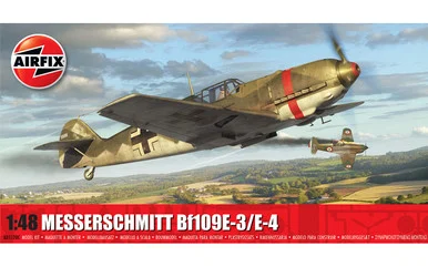 Airfix A05120C Messerschmitt Bf109E-3/E-4 1/48 Scale Model Kit