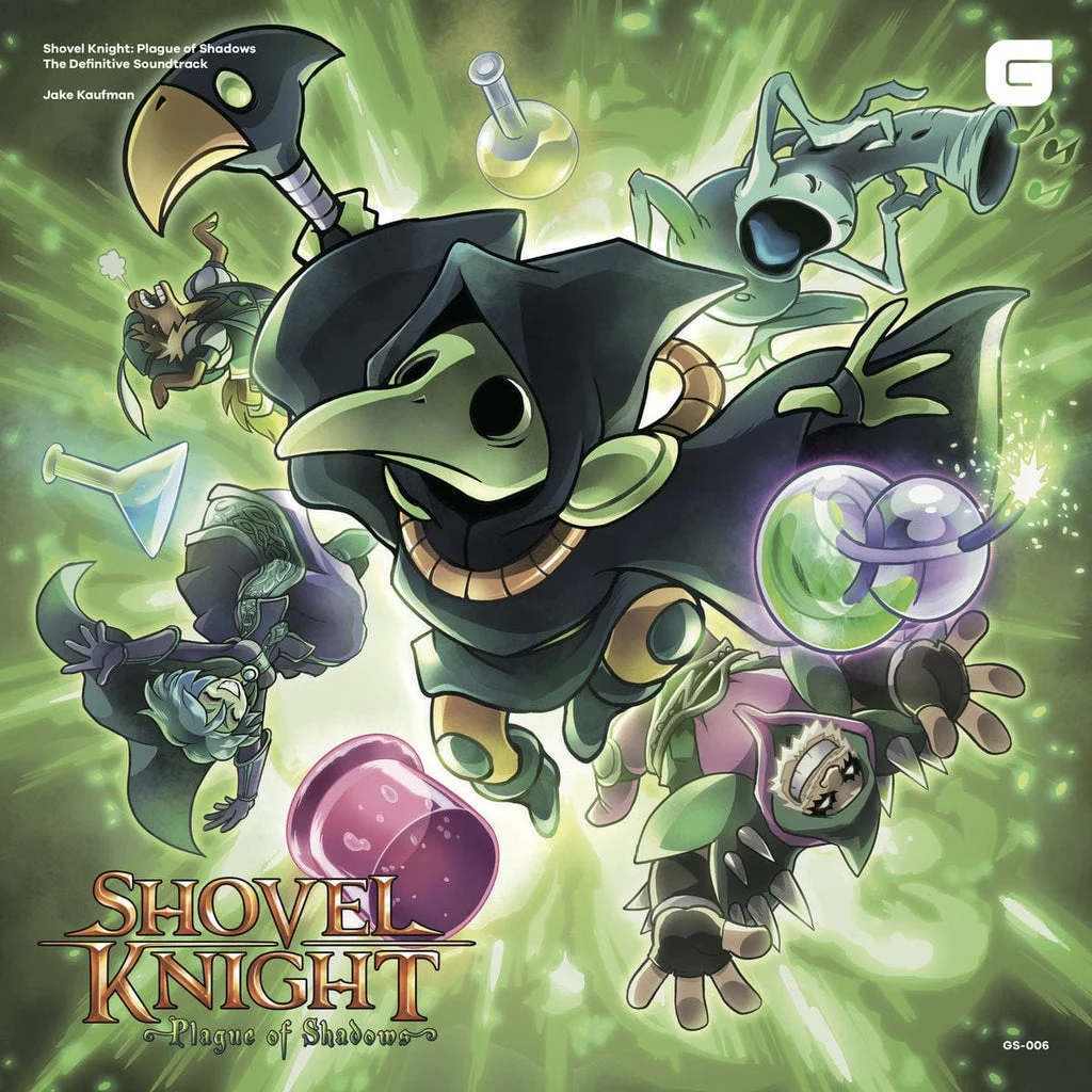 Shovel Knight: Plague Of Shadows – The Definitive Soundtrack LP - Jake Kaufman and Manami Matsumae