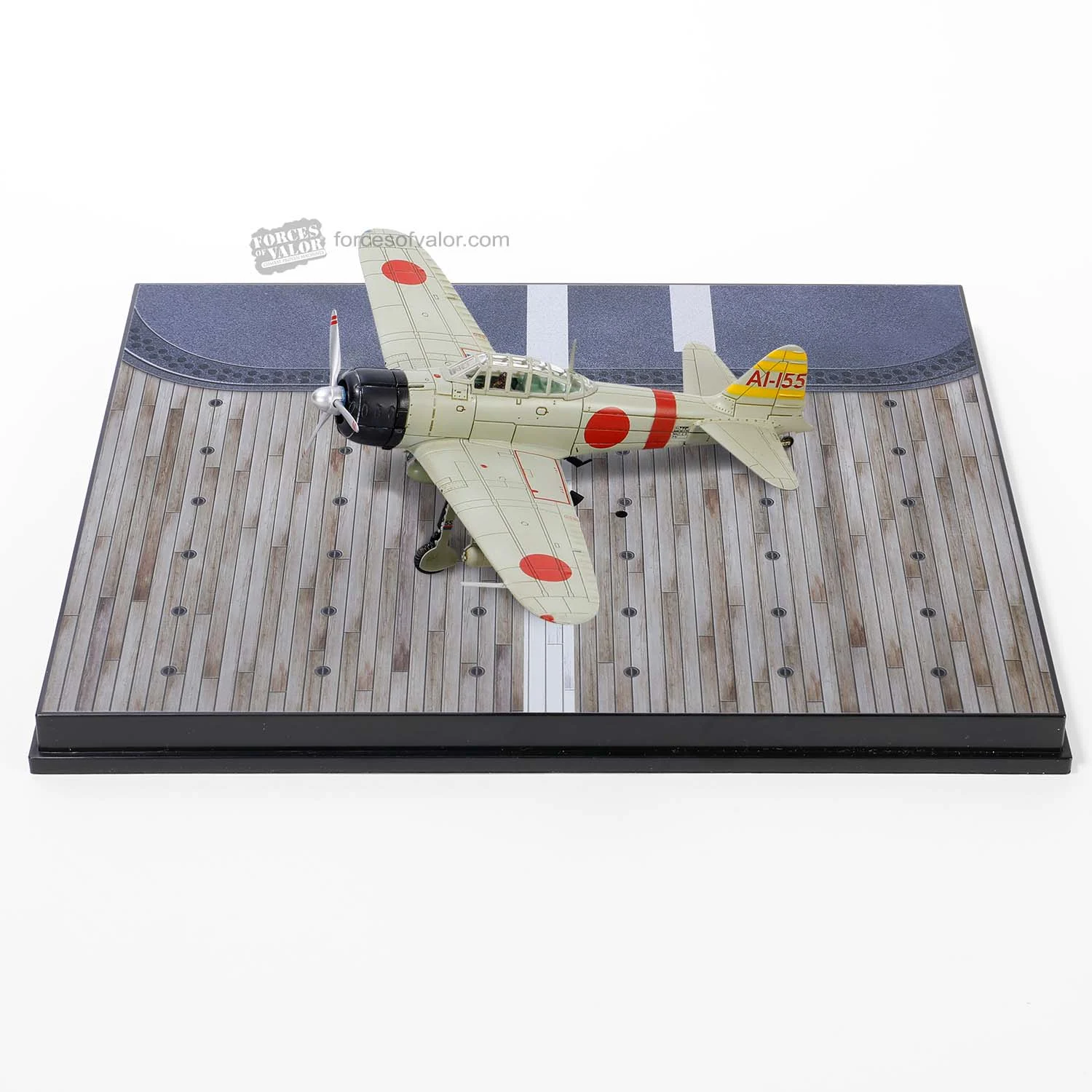 Mitsubishi A6M2 “Zero” 2nd Fighter Squadron Imperial Japanese Navy, Carrier Akagi 1941, 1:72 Scale Model - Forces Of Valor