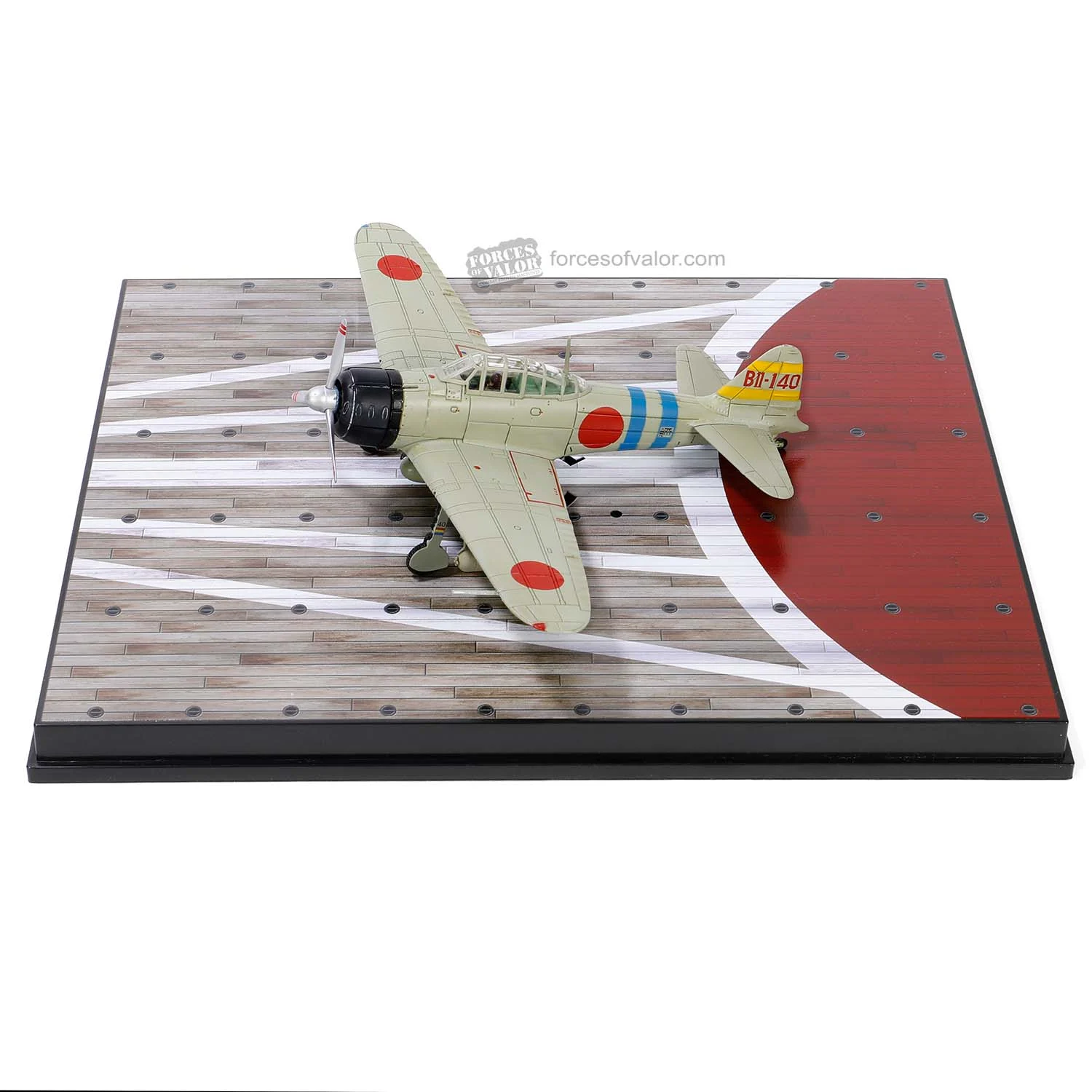 Mitsubishi A6M2 “Zero” 4th Hikōtai Imperial Japanese Navy, Carrier Hiryu 1941, 1:72 Scale Model - Forces Of Valor