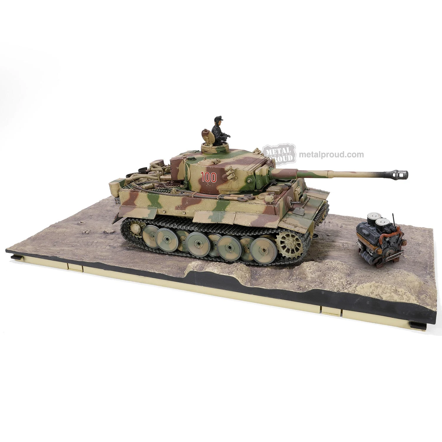 Sd.Kfz.181 Pzkpfw VI Ausf. E (Tiger I) 505th Heavy Tank Battalion 1943, 1/32 Scale Model - Forces Of Valor
