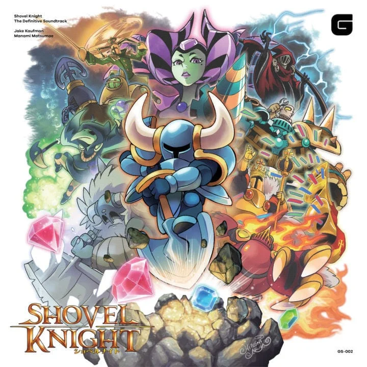 Shovel Knight – The Definitive Soundtrack 2XLP - Jake Kaufman and Manami Matsumae
