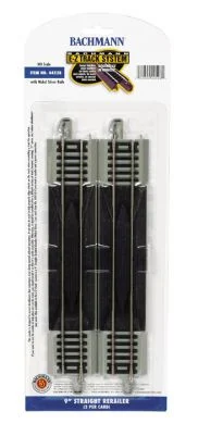 Bachmann 44528 HO Nickle Silver 9" Straight Rerailer EZ Track Section
