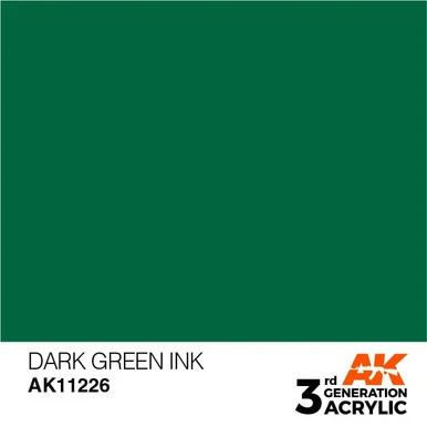 3G 226 - Dark Green Ink - AK11226