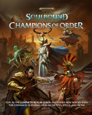 Warhammer Age of Sigmar Soulbound RPG: Champions of Order - Cubicle 7 - CU7