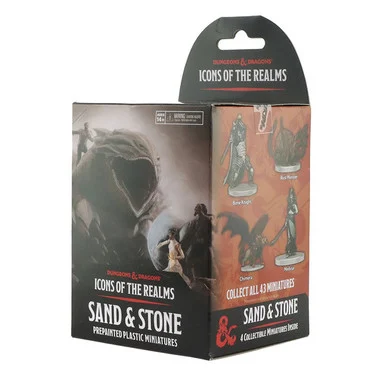 Wizkids 96235 Dungeons & Dragons Icons of the Realms: Sand & Stone Booster Box