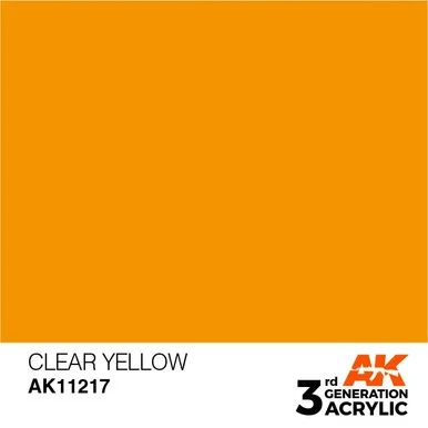 3G 217 - Clear Yellow - AK11217