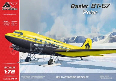 1/72 A&A Models BT-67 Polar (with snow skis) Plastic Model Kit