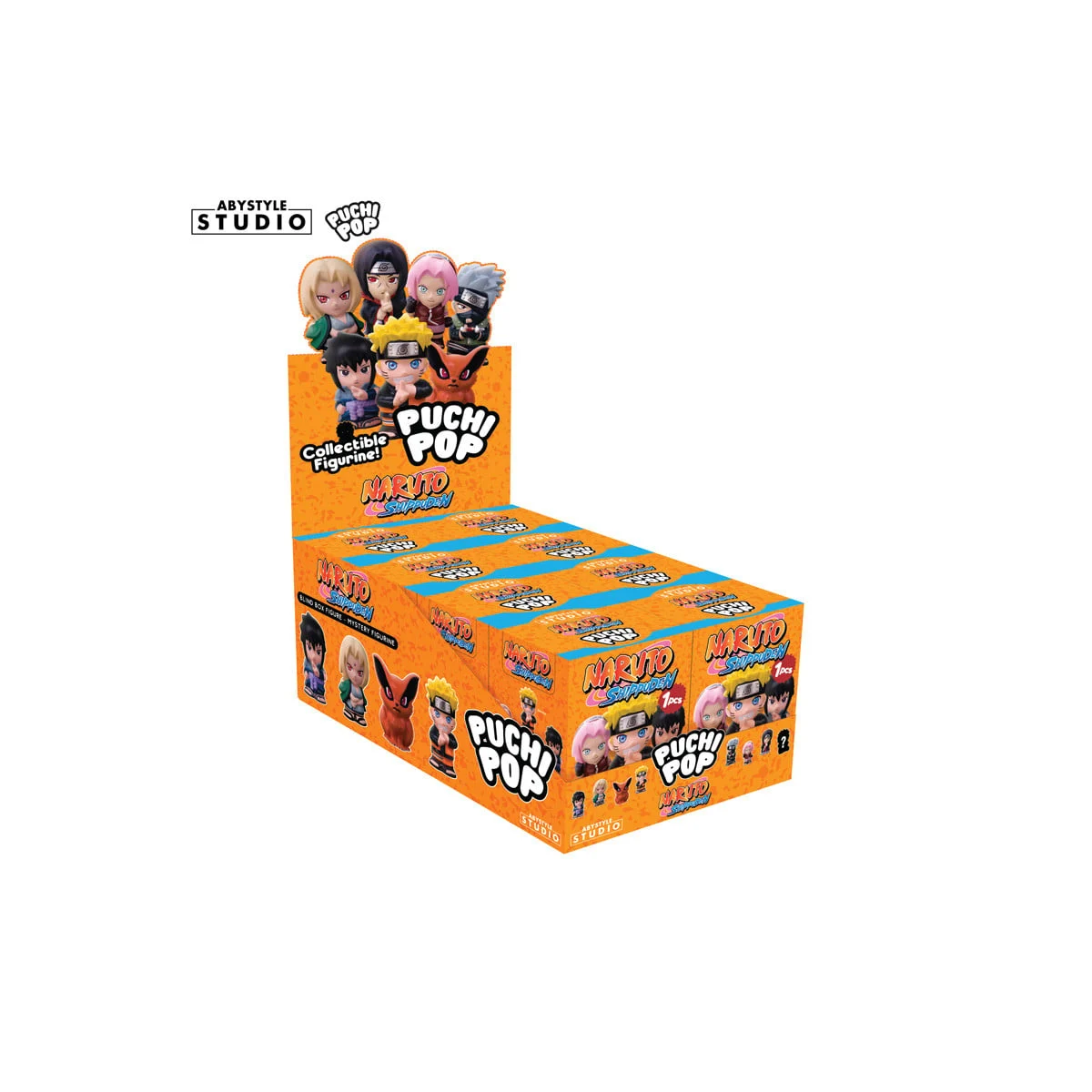 NARUTO SHIPPUDEN - Puchipop Wave 1 Figure (8 Figures) 5.5cm Figurine