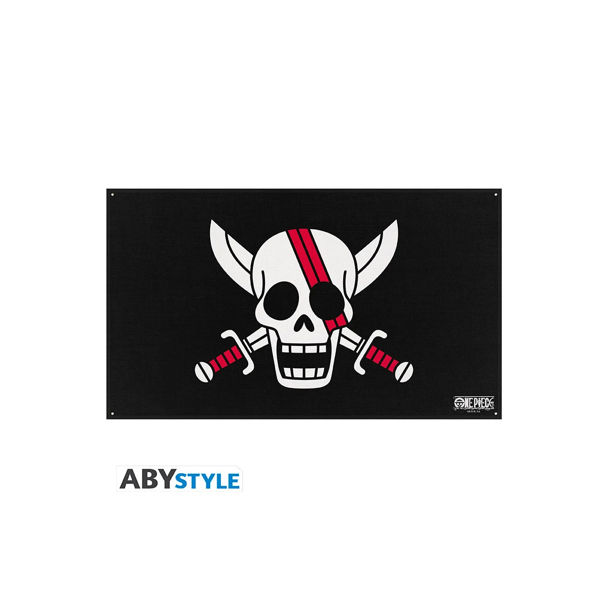 ONE PIECE - Flag 70X120cm - Red hair Pirates