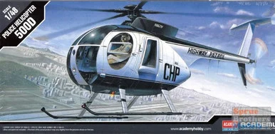 ACA12249 1:48 Academy Hughes 500D Police Helicopter