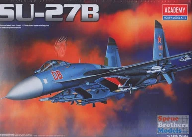 ACA12270 1:48 Academy Su-27 Flanker B