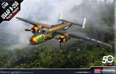 ACA12328 1:48 Academy B-25D Mitchell 'Pacific Theater'