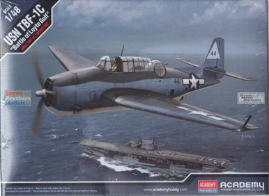 ACA12340 1:48 Academy USN TBF-1C Avenger 'Battle of Leyte Gulf'