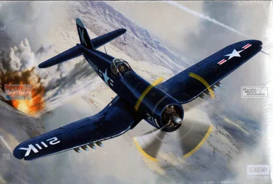 ACA12353 1:48 Academy USN F4U-4 Corsair 'Battle of Jangjin Reservoir'