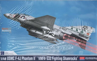 ACA12356 1:48 Academy USMC F-4J Phantom II 'VMFA-333 Fighting Shamrocks'