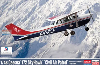 ACA12367 1:48 Academy Cessna 172 Skyhawk 'Civil Air Patrol'