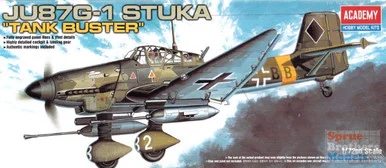 ACA12450 1:72 Academy Ju 87G-1 Stuka "Tank Buster"