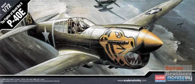 ACA12468 1:72 Academy P-40E Warhawk