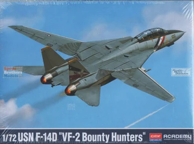 ACA12590 1:72 Academy F-14D Tomcat VF-2 Bounty Hunters