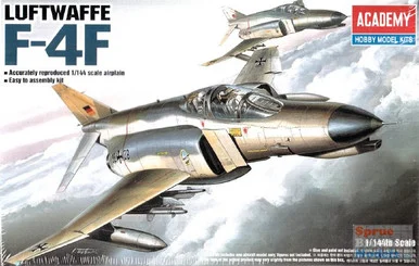 ACA12611 1:144 Academy F-4F Phantom II Luftwaffe