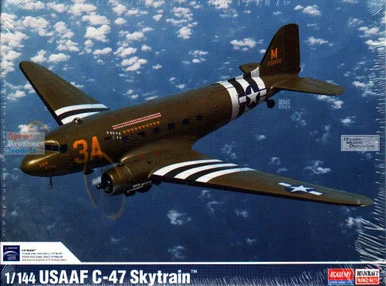 ACA12633 1:144 Academy C-47 Skytrain USAAF